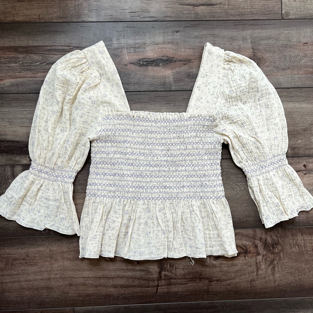 Brand New — Nothing Fits But — Floral Top & Skirt Set — Size S/M - Picture 3 of 6